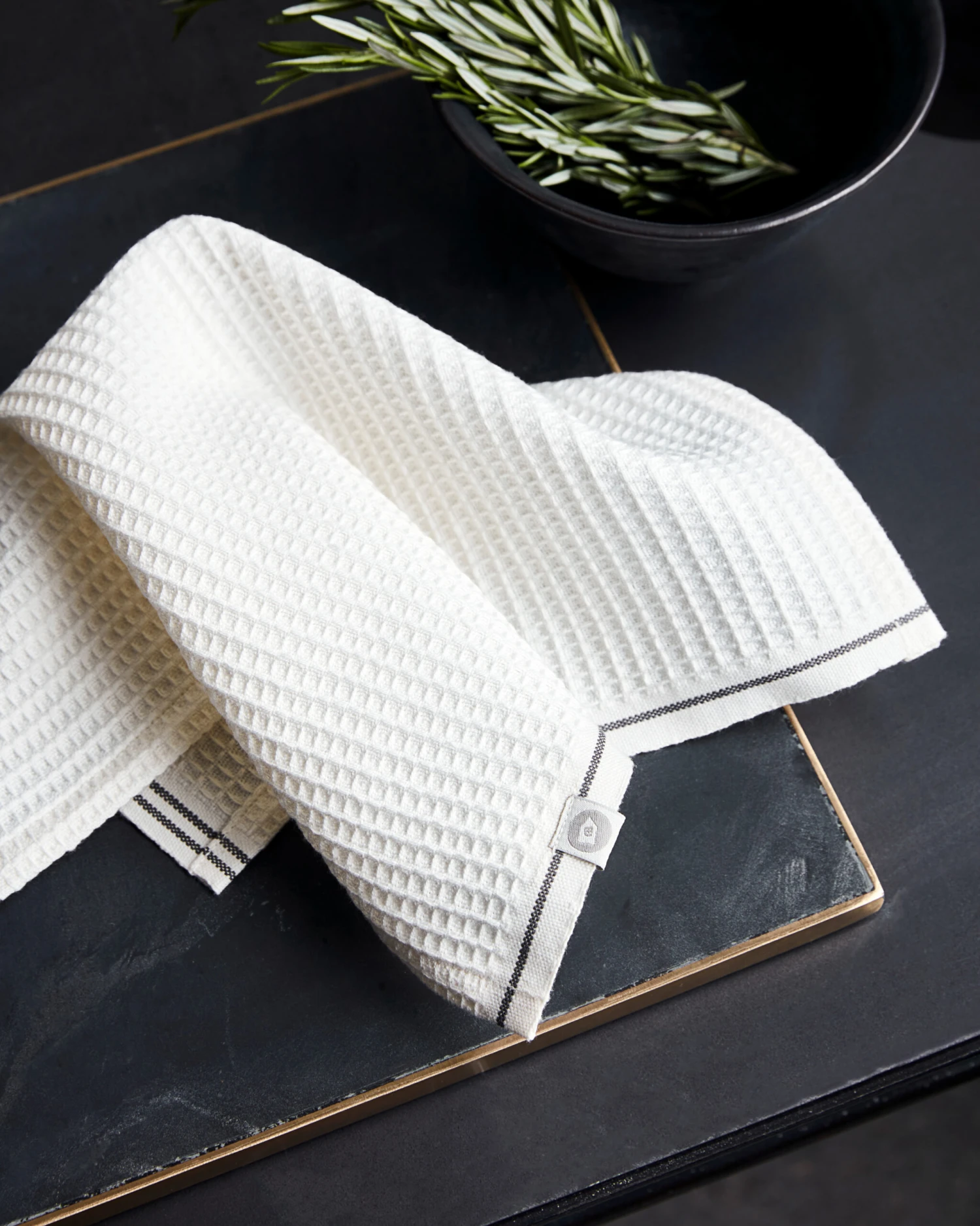 House Doctor Waffle Vaatdoekje 30x30 Cm 2-pack - Afbeelding 3