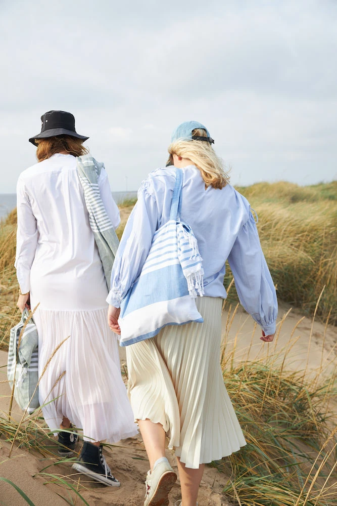 Sagaform Ella Hamam Handdoek 90x170 Cm - Afbeelding 2